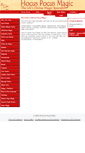 Mobile Screenshot of hocuspocusmagic.com